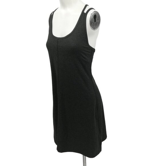 Patagonia Latticeback Gray Strappy A-line Dress Size S Stretch Shelf Bra - Picture 7 of 12